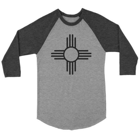 Zia Sun Symbol Baseball Tee